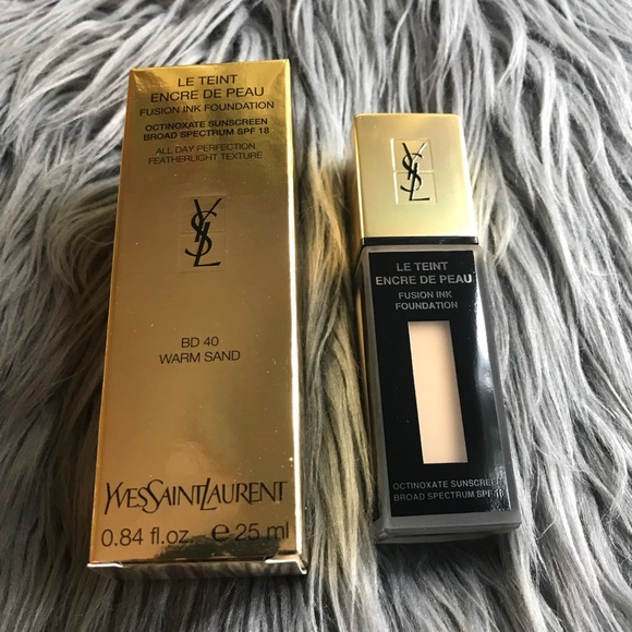 Sephora Other - YSL FUSION INK FOUNDATION #BD40